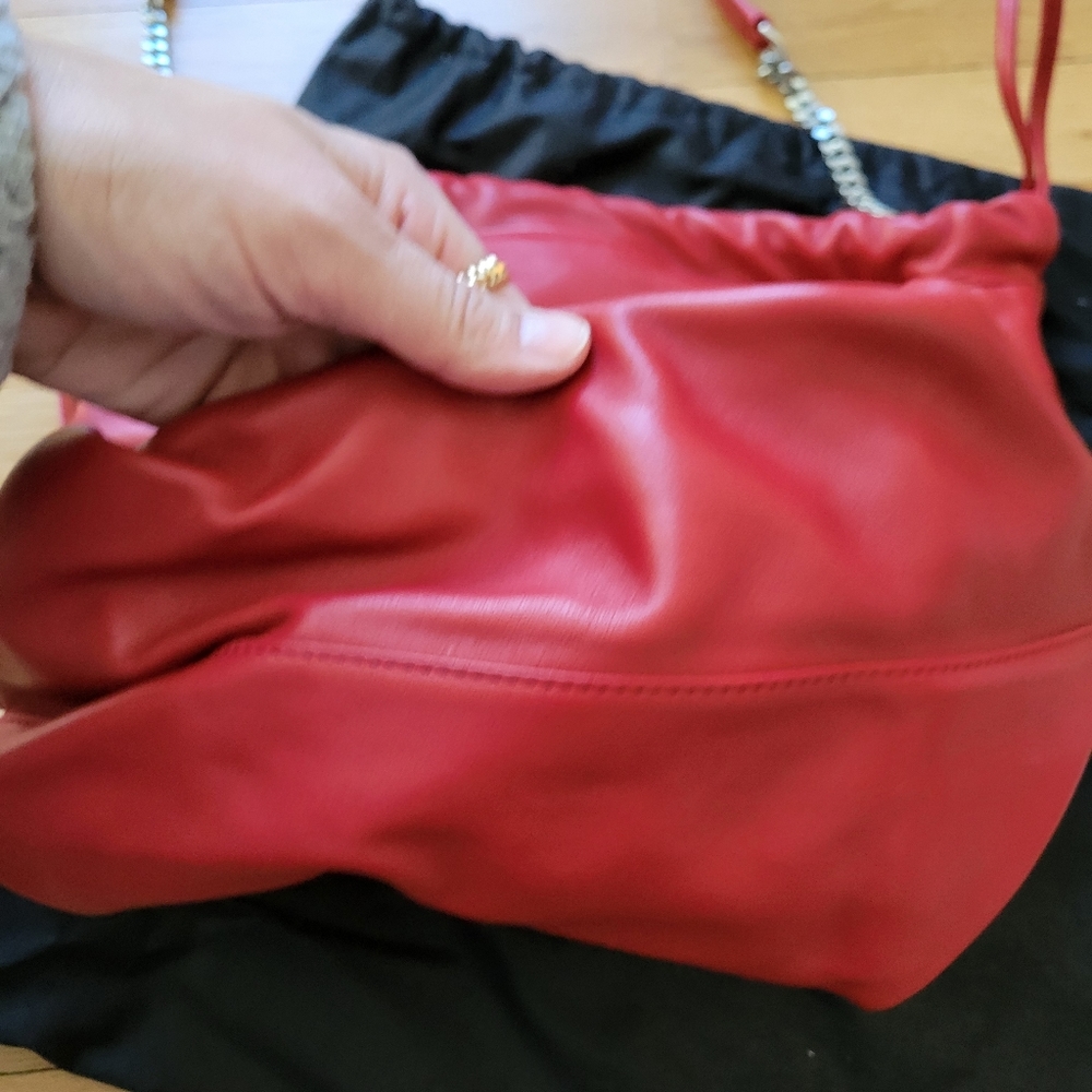 Saint laurent studded leather bucket bag nwot - Picture 3 of 11